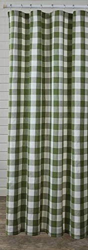 Buffalo Sage Check Shower Curtain