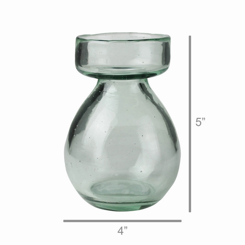 Bulb Vase - Recycled - Clear