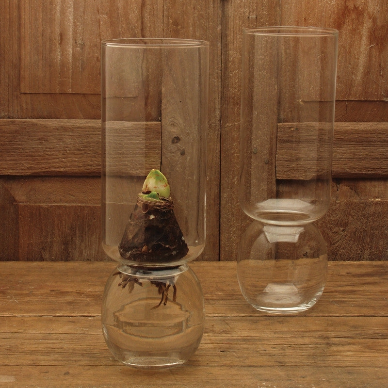 Bulb Vase Extra Tall Clear Vase,Ceramic Vase