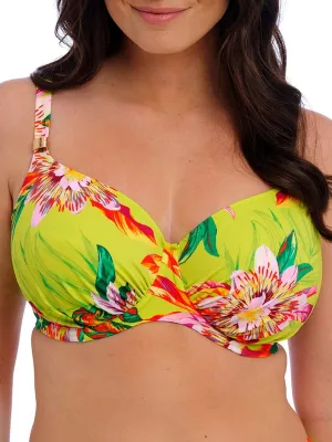 Cala Macarella Full Cup Bikini Top - Zest