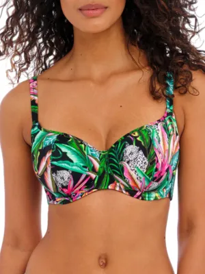 Cala Selva Sweetheart Bikini Top - Jungle