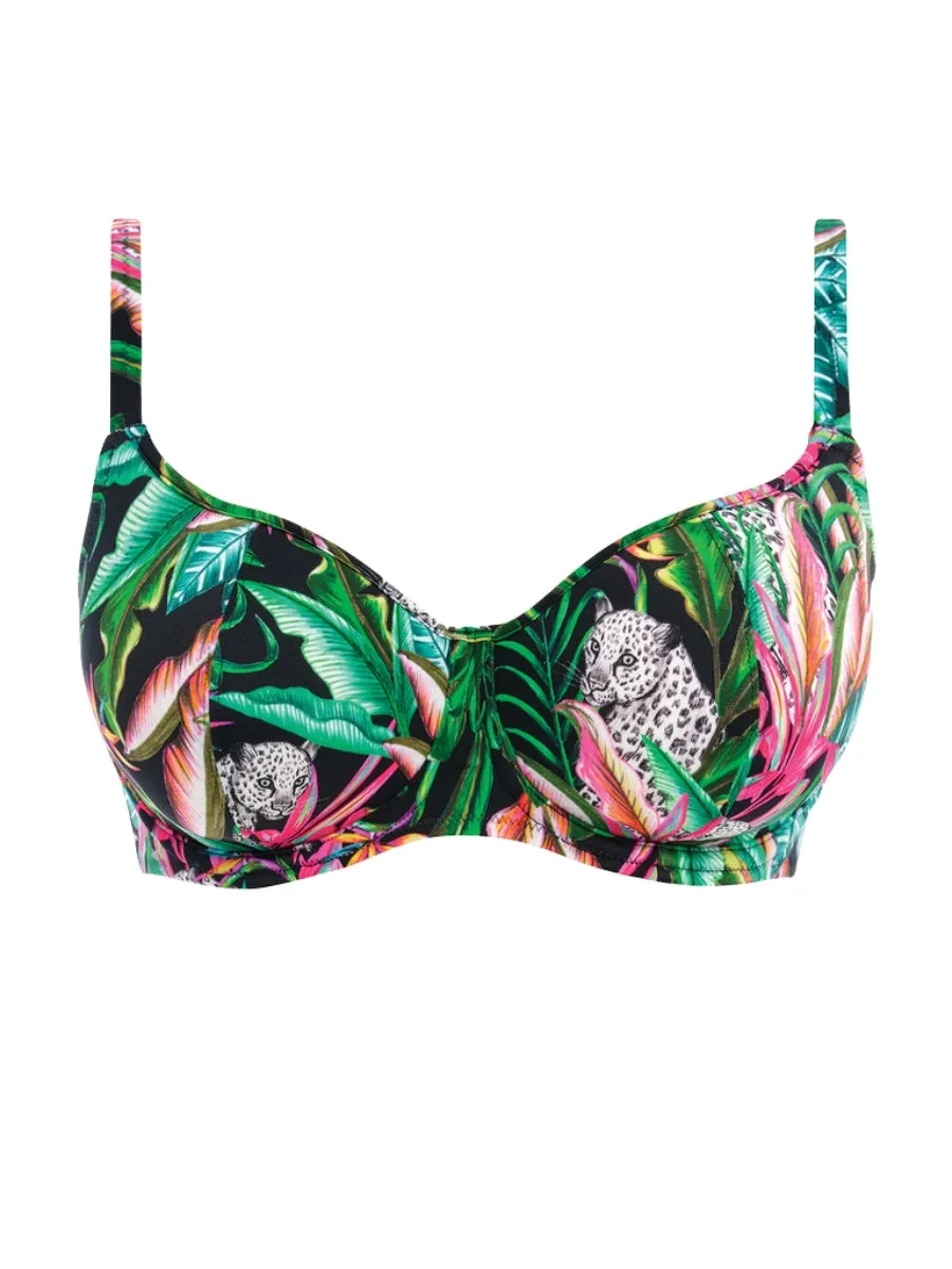 Cala Selva Sweetheart Bikini Top - Jungle