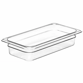 Cambro 1/3 Size 8" Deep Clear Food Pan, 6-Pack Figurines,Home Decor Statues