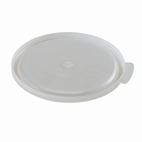 Cambro RFSC1 Round Storage Container Cover for 1 Qt Containers Fits RFS1148, White Figurines,Home Decor Statues