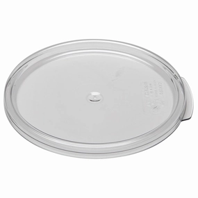 Cambro RFSCWC2 Round Lid Cover for 2 & 4 Qt Containers, Clear Figurines,Home Decor Statues