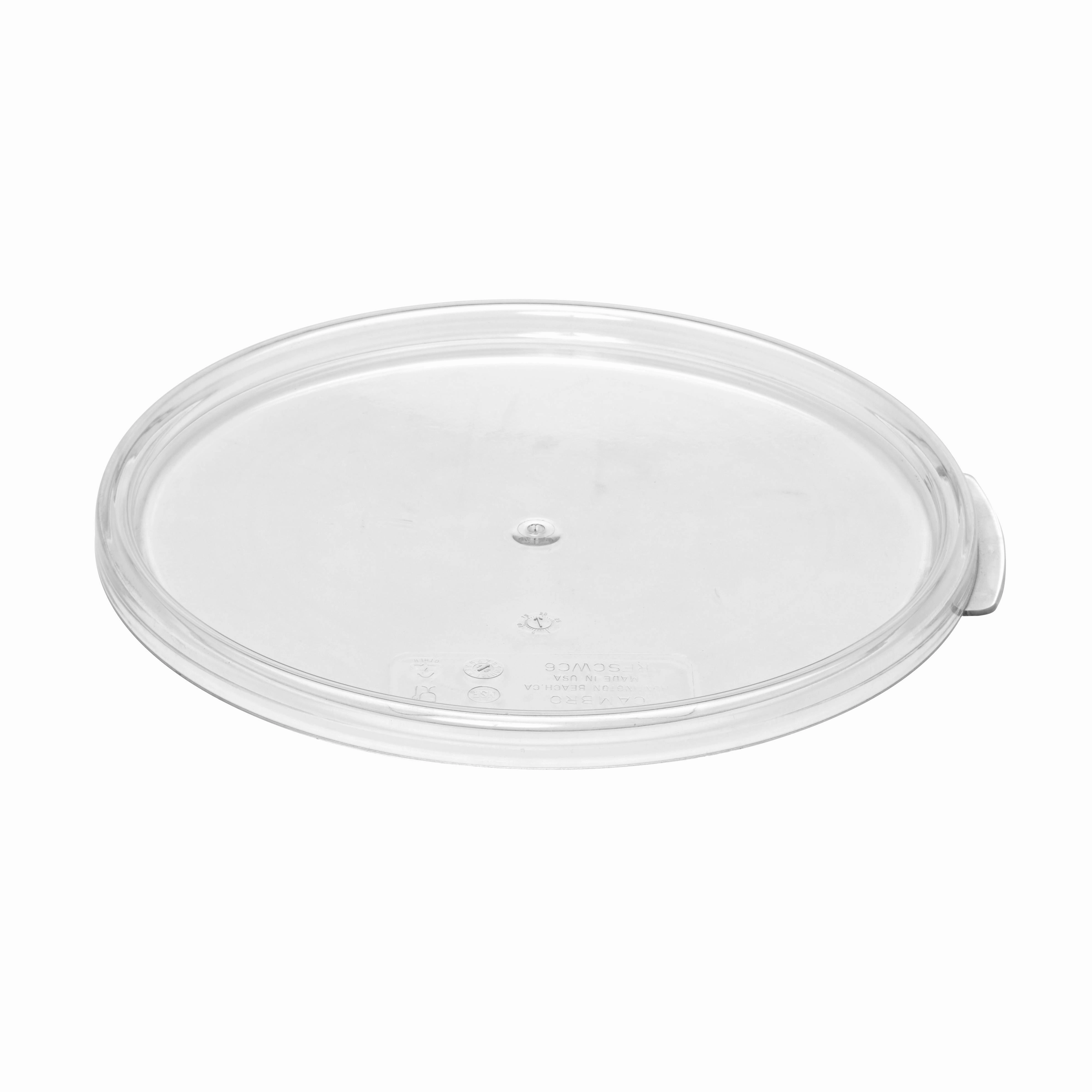 Cambro RFSCWC6 Round Storage Container Cover for 6 & 8 Qt Containers Figurines,Home Decor Statues