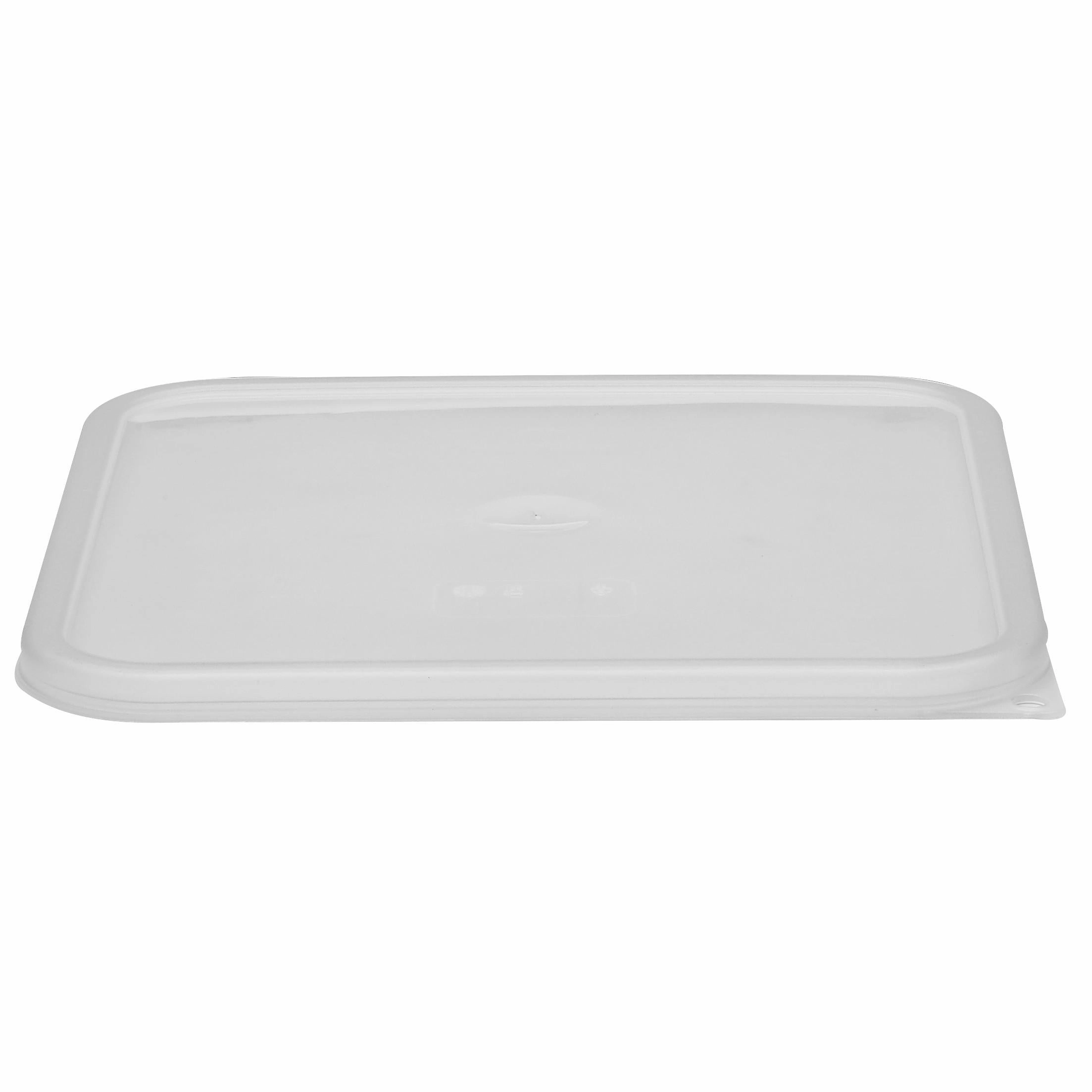 Cambro SFC12SCPP Square Food Storage Cover for 12, 18 & 22 Qt Containers, Clear Figurines,Home Decor Statues