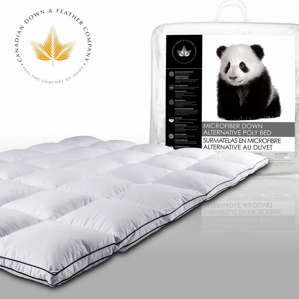 Canadian Down & Feather Company Microfiber Down Alternative Fiber Bed