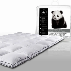 Canadian Down & Feather Company Microfiber Down Alternative Fiber Bed mattress pads,mattress topper,bed protection