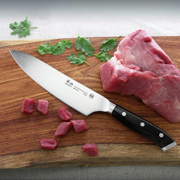 Cangshan 59120 D Series Forged German Steel Chef's Knife, 8"