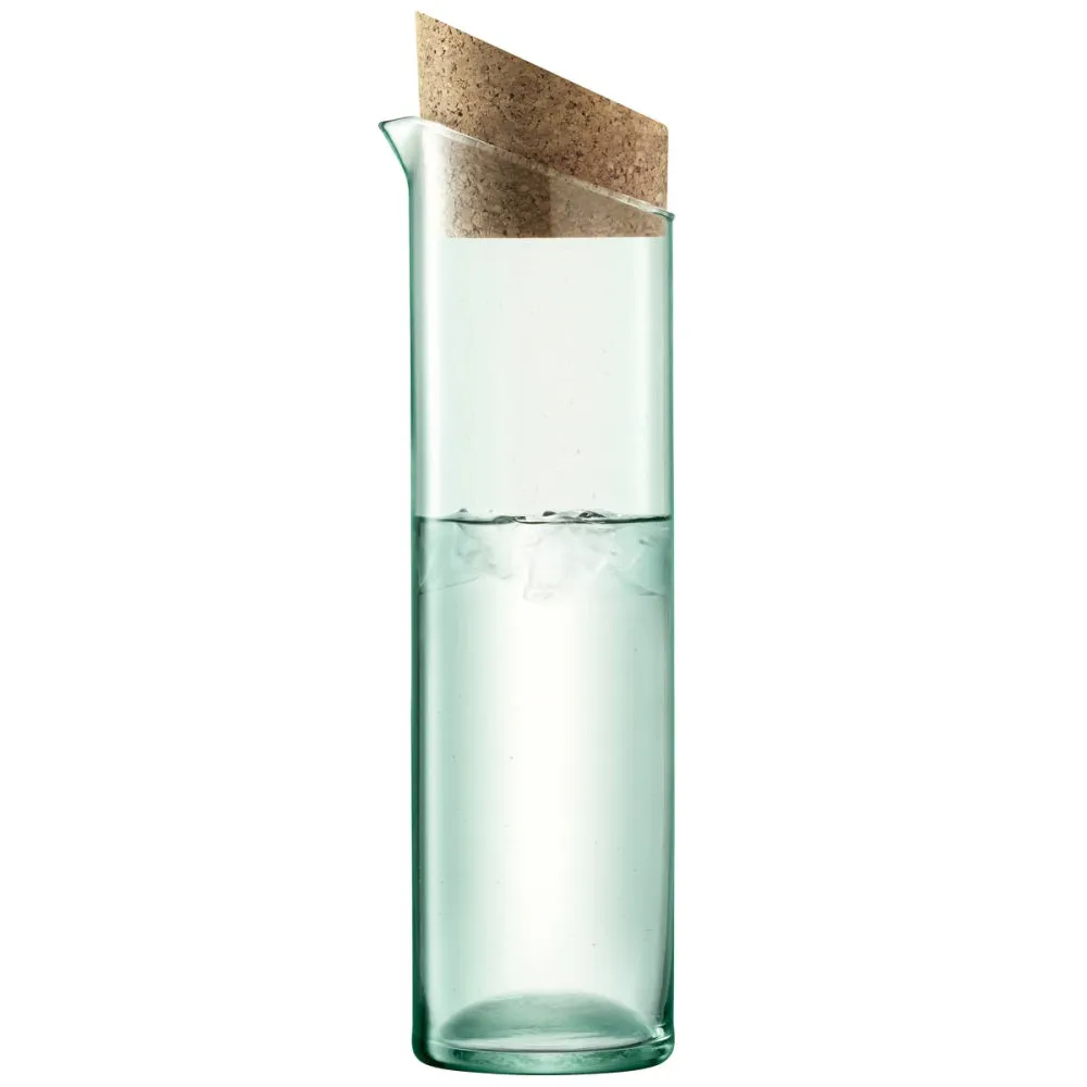 Canopy Carafe, 1.3 Litre, clear/cork