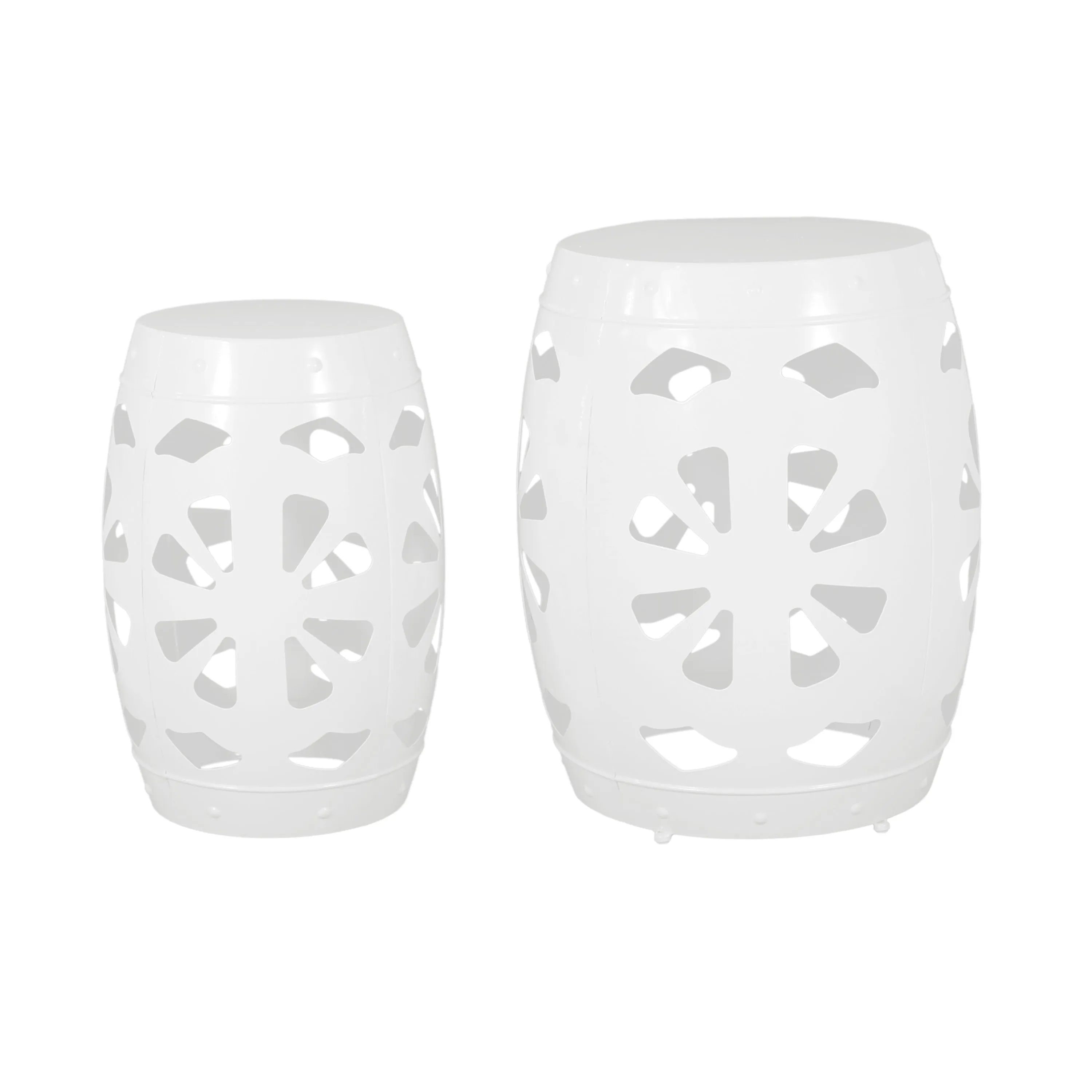 Carey Outdoor Metal Side Tables, Set of 2 patio chairs, outdoor seating