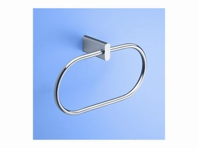 Caroma Towel Ring Durable Chrome Finish Shower Curtain,Bath Curtain