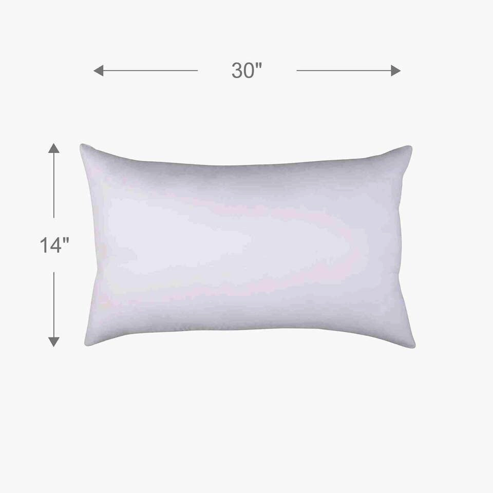 Carriles Pom Pom Deco Pillow Ivory Blue