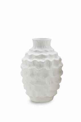 Carved Ceramic Vase | Liang & Eimil Tamara Vase,Glass Vase
