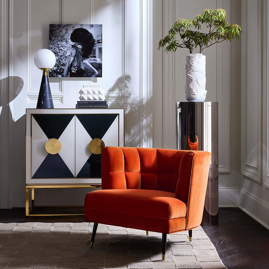 Carved Matte Porcelain Vase | Jonathan Adler Muse Dreamscape