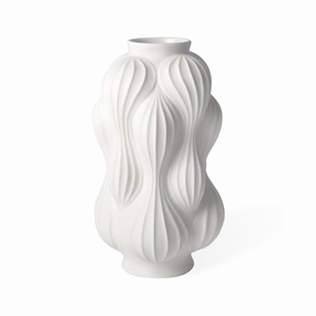 Carved Porcelain Vase L | Jonathan Adler Balloon Vase,Glass Vase