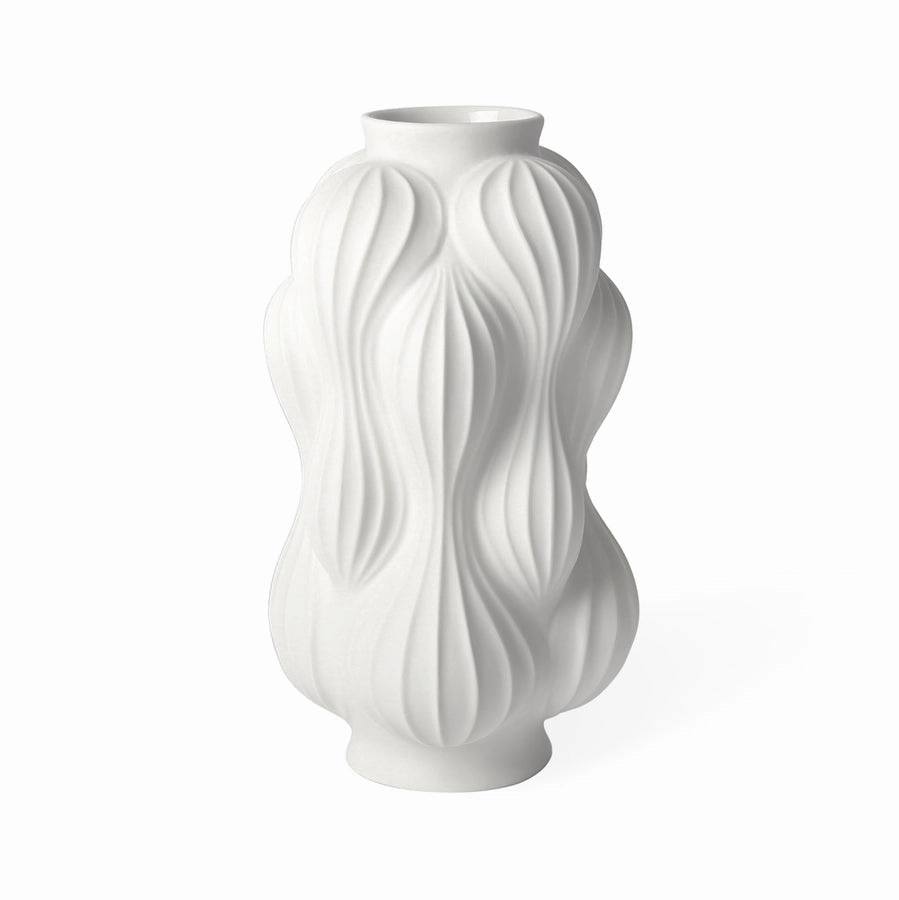Carved Porcelain Vase L | Jonathan Adler Balloon Vase,Glass Vase