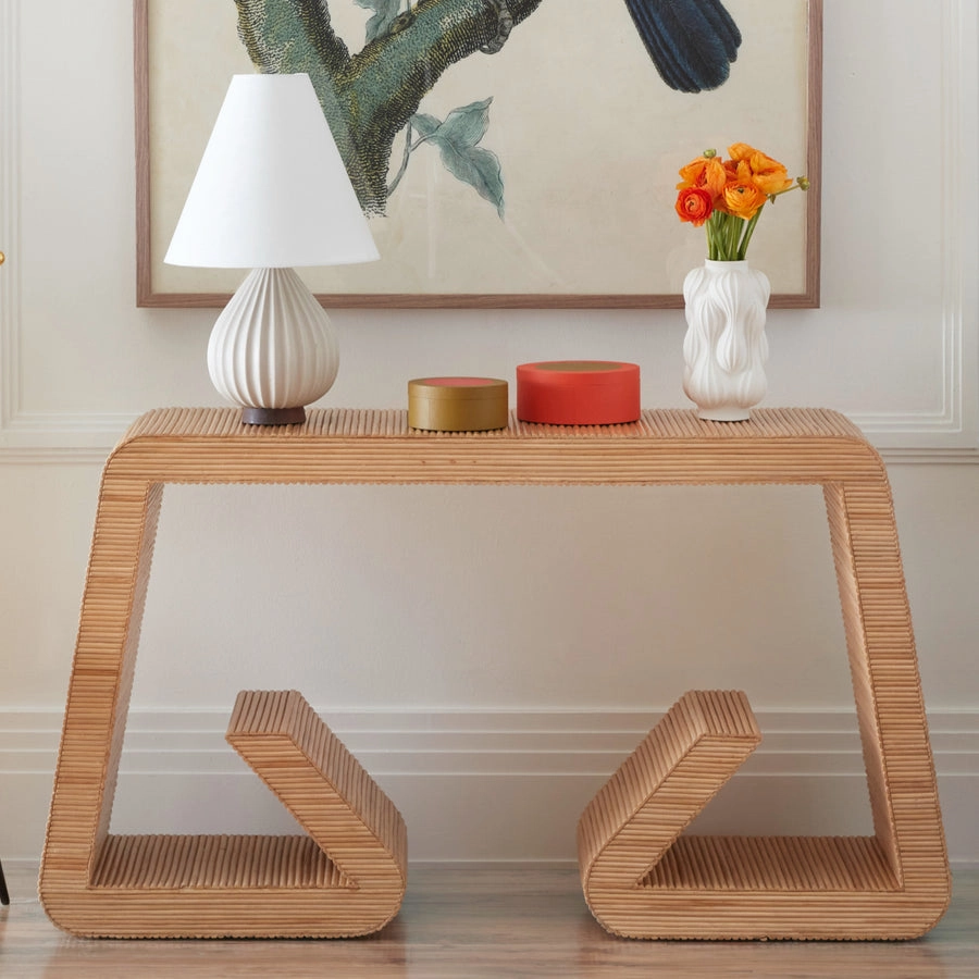 Carved Porcelain Vase L | Jonathan Adler Balloon