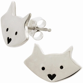 Cat Post Earrings