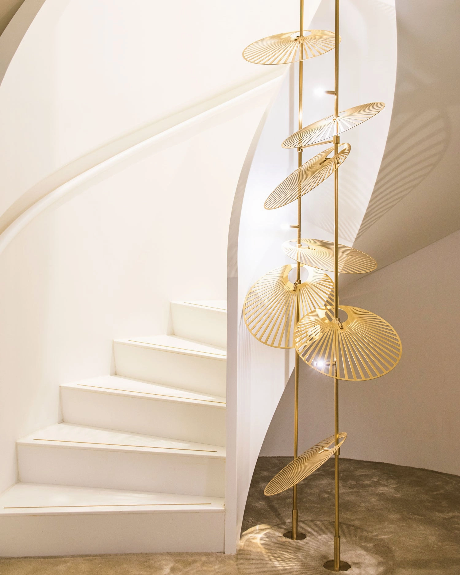 Cattail Leaf Chandelier
