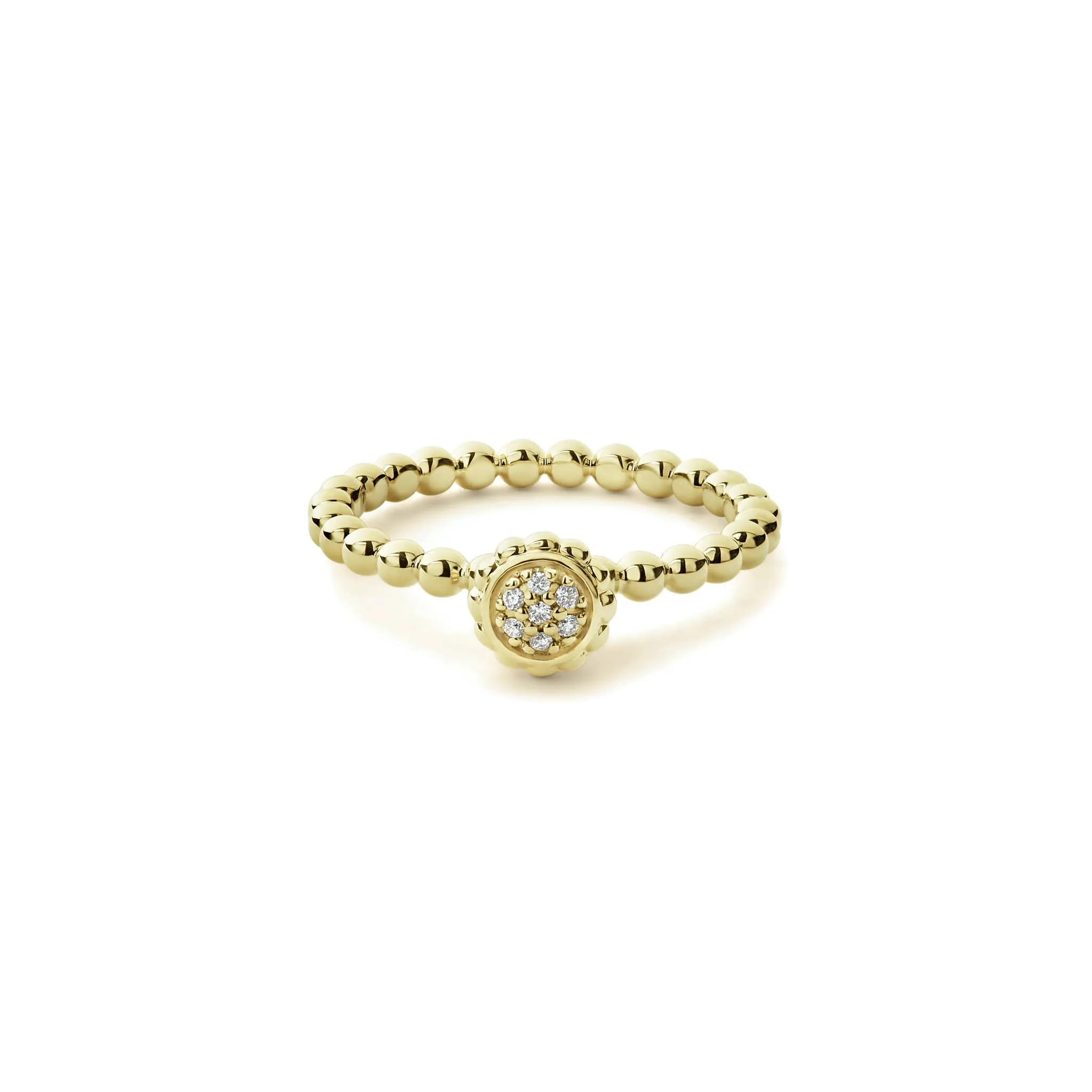 Caviar Gold 18K Gold Caviar Diamond Ring