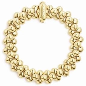 Caviar Gold 18K Gold Bead Bracelet