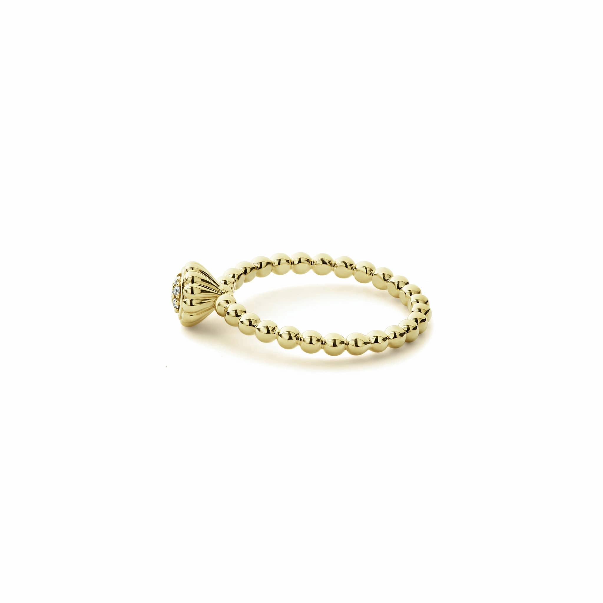 Caviar Gold 18K Gold Caviar Diamond Ring