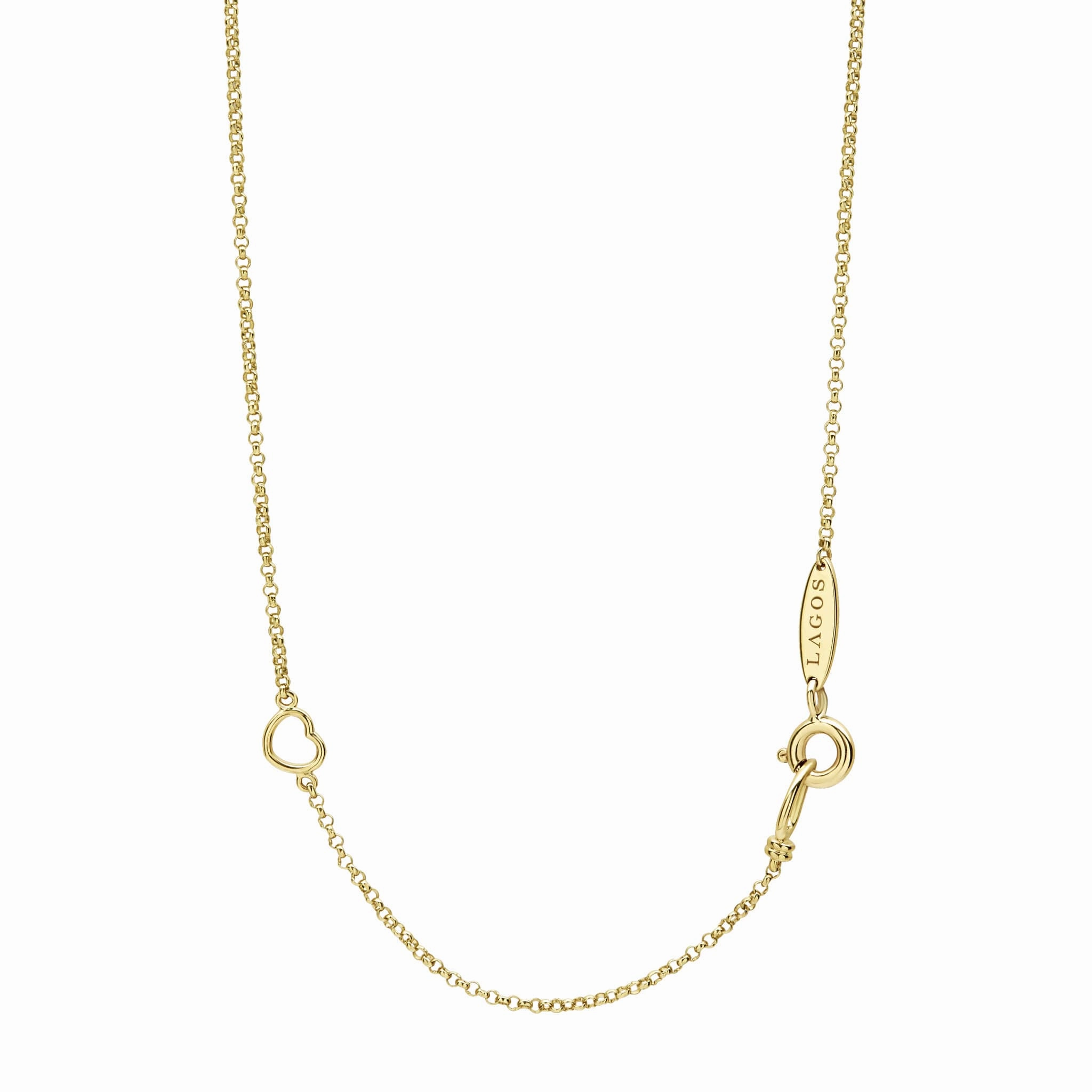 Caviar Gold 18K Gold Graduated Bead Necklace