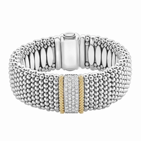 Caviar Lux Diamond Caviar Bracelet | 23mm
