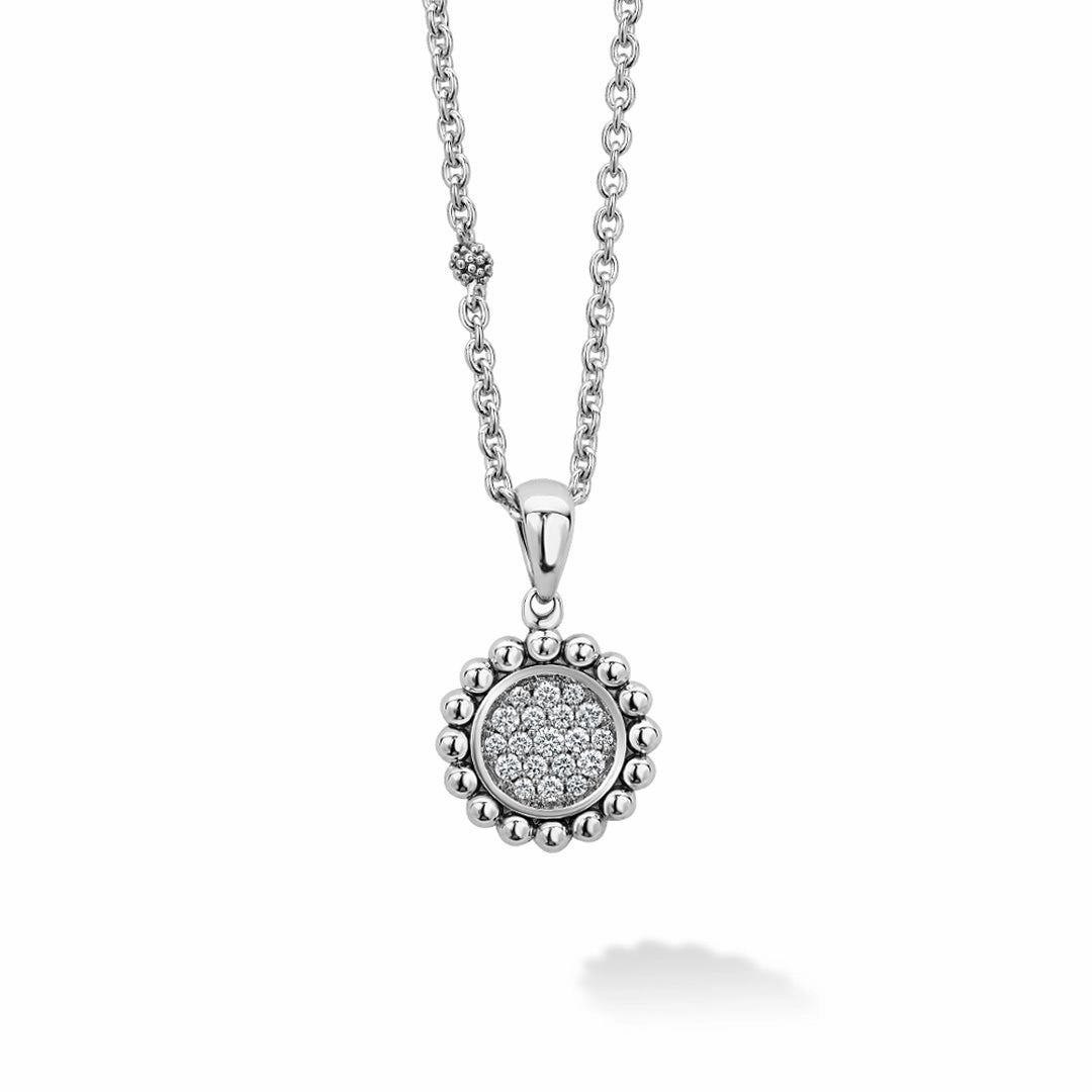 Caviar Spark Diamond Pendant Necklace