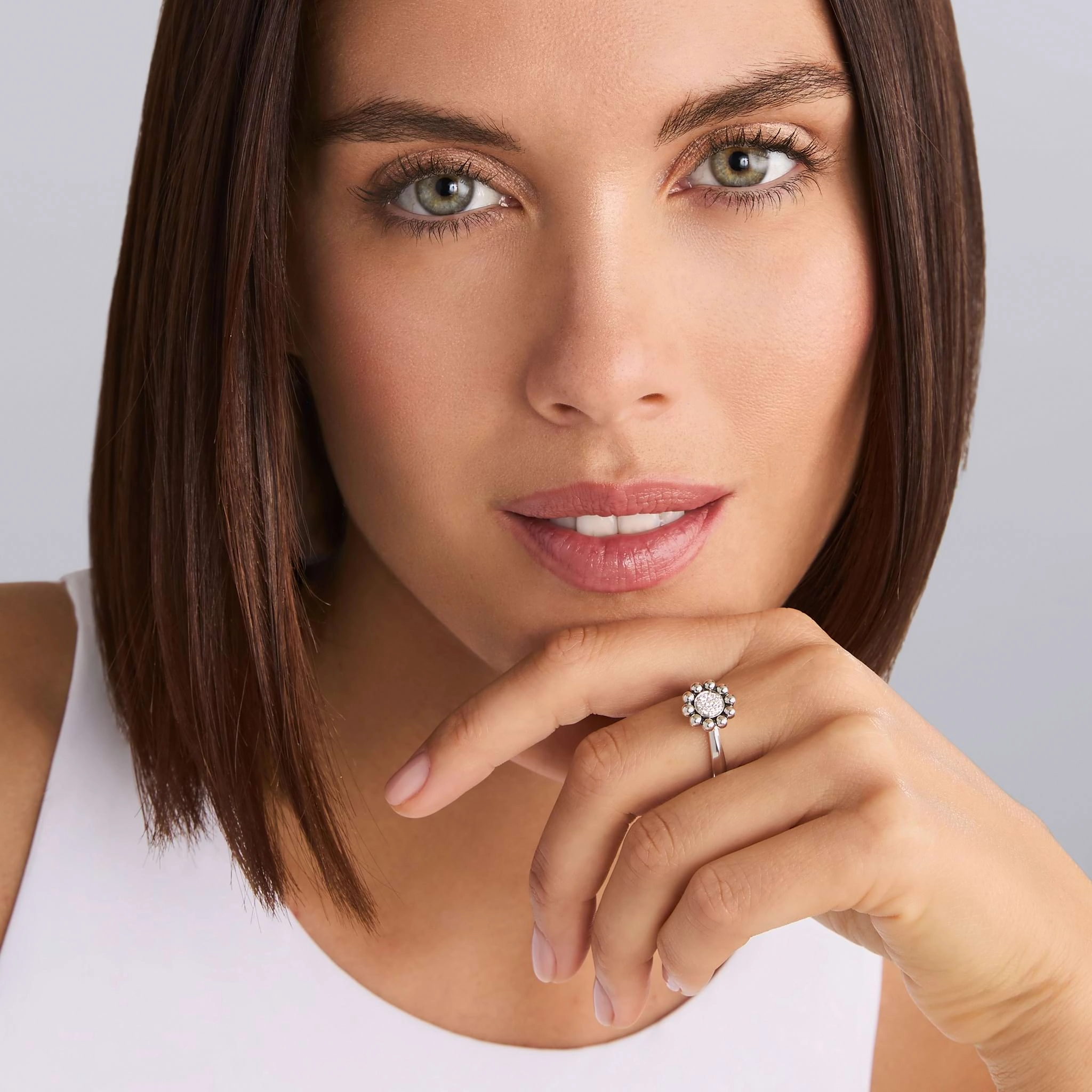 Caviar Spark Diamond Ring