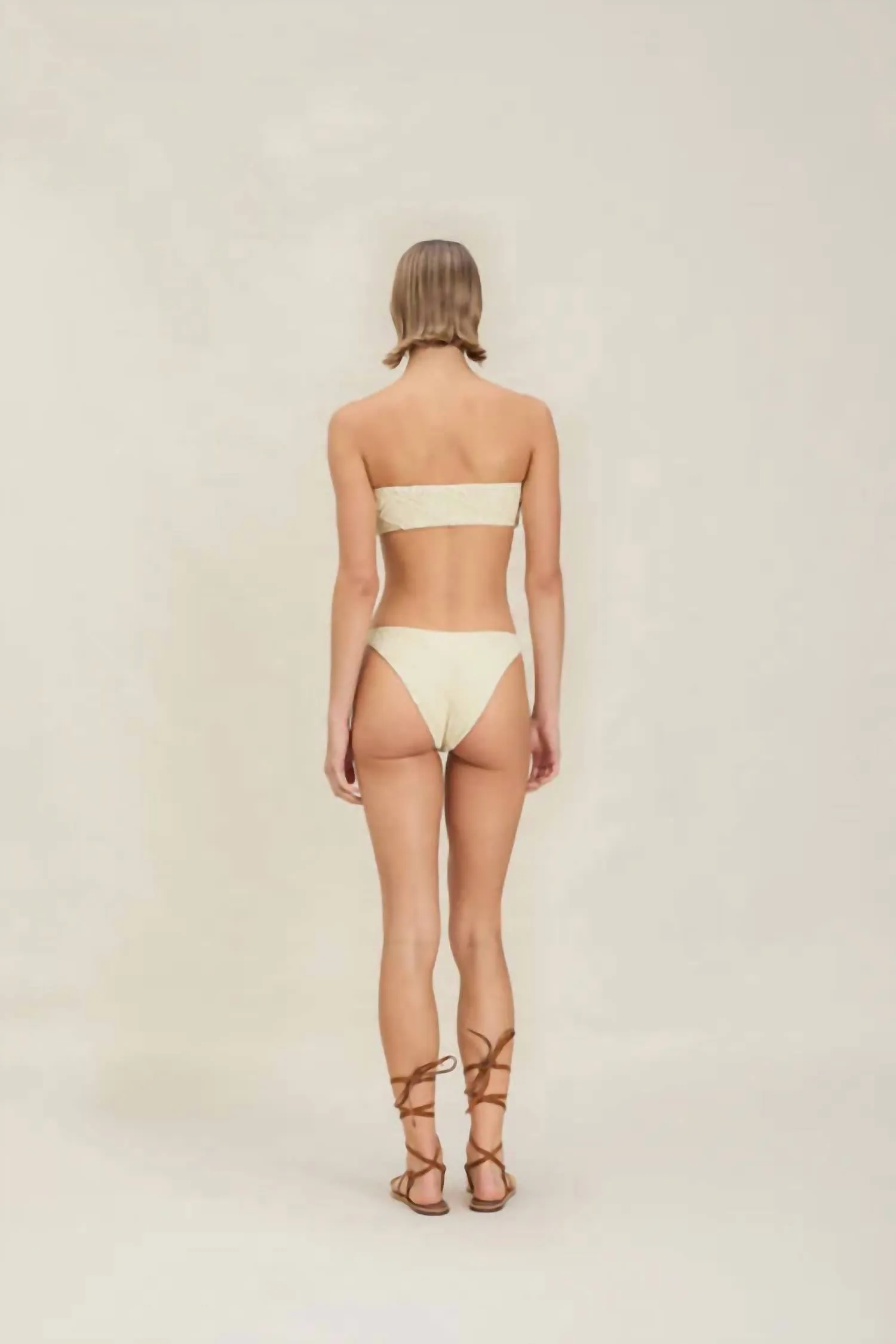 Cecilia Bikini Top In Butter