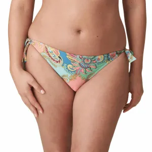 Celaya Side Tie Bikini Bottom In Italian Chic