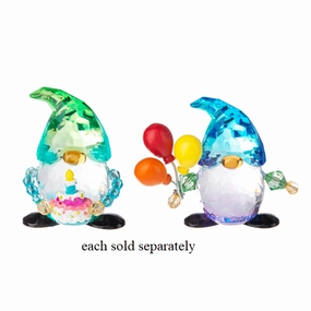 Celebrations Birthday Gnome Standing Acrylic Figurine Decorative Mirror,Home Decor Mirror