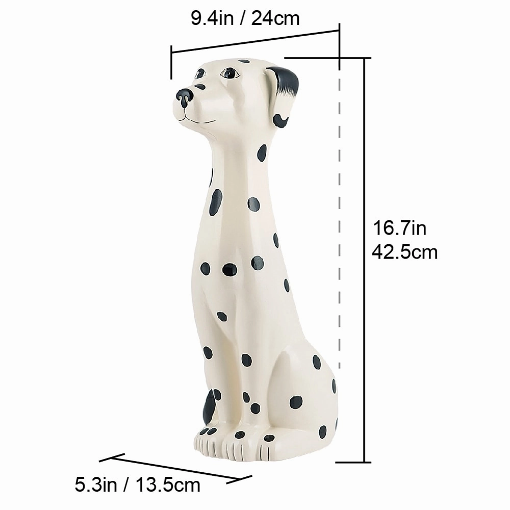 Ceramic Animal Toilet Brush Holder with Brush