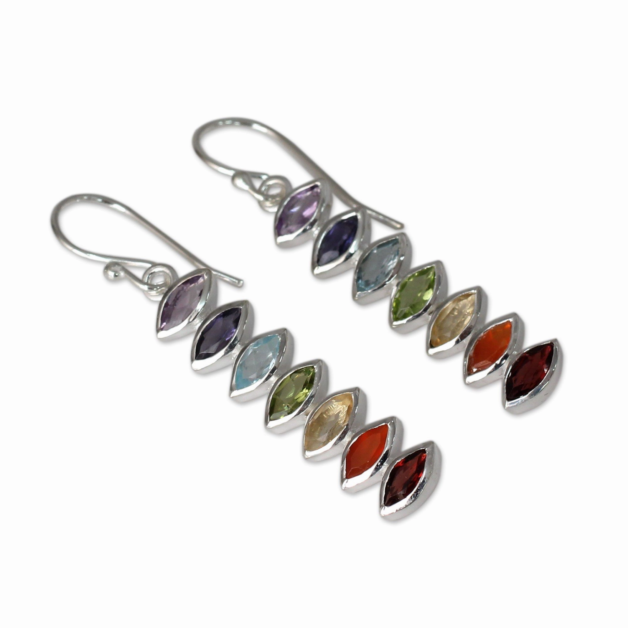 Chakra Balance Drop Earrings
