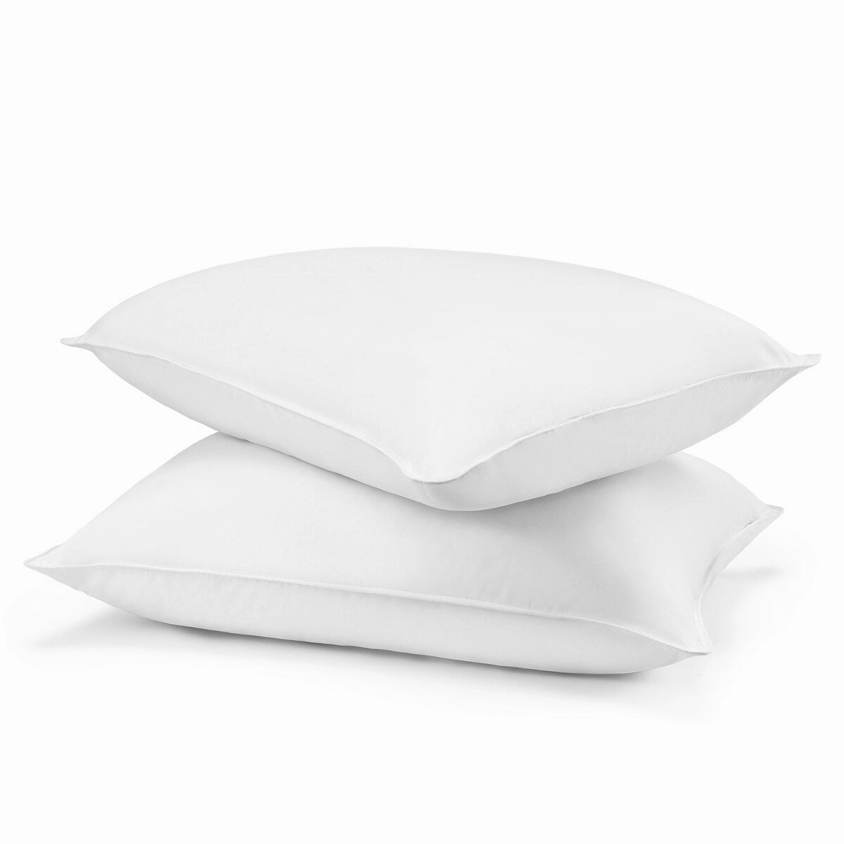Chaps Eco-Smart Gel Twin Pack Pillow - White