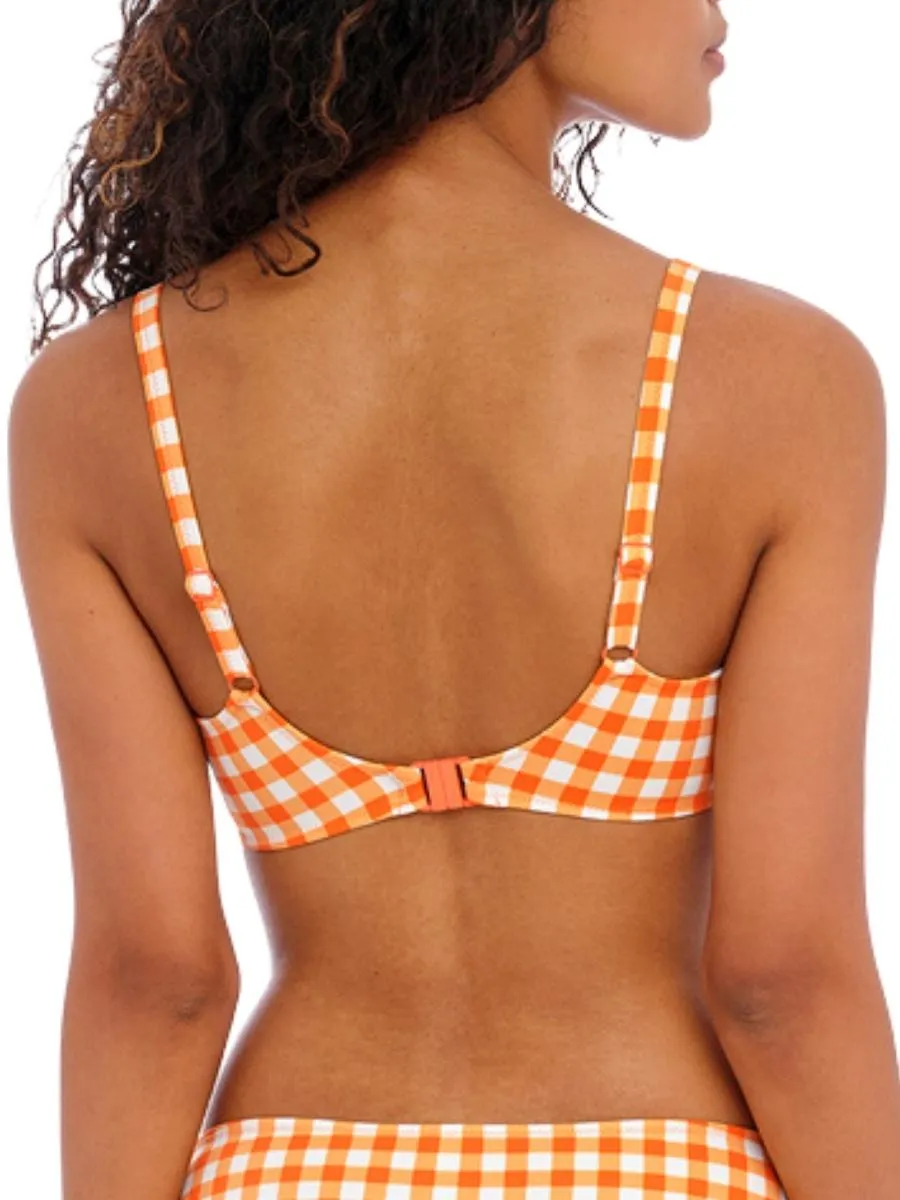 Check In Moulded Bikini Top - Zest