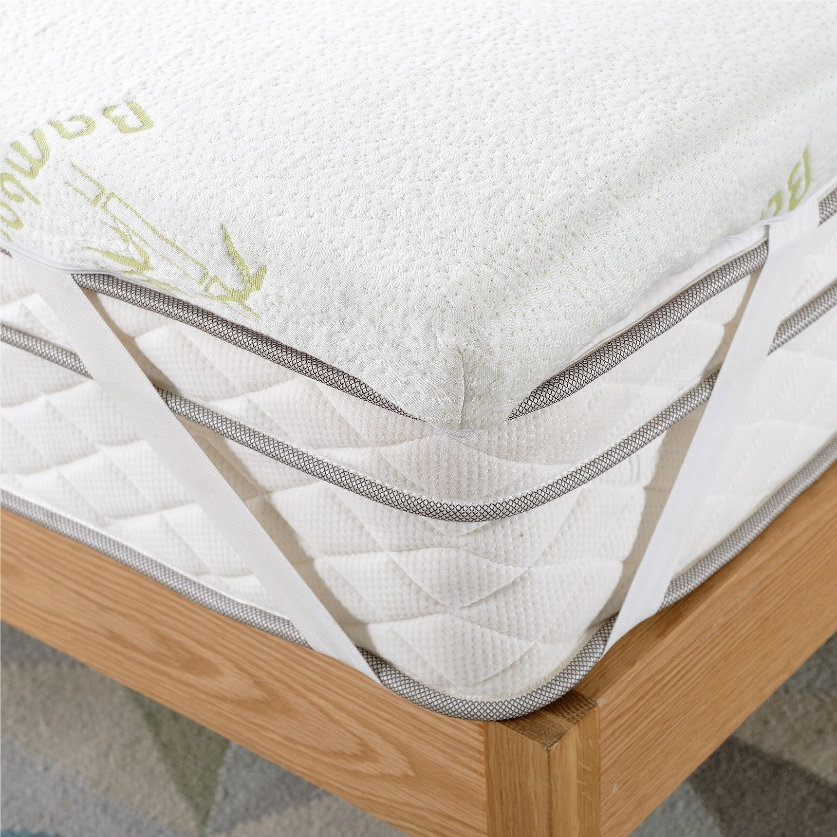 Cheer Collection Gel Infused Mattress Topper