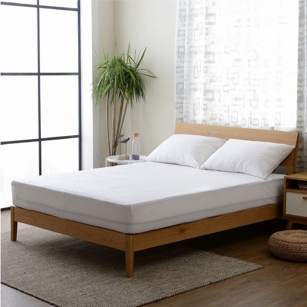 Cheer Collection Knitted Fabric Waterproof Mattress Protector