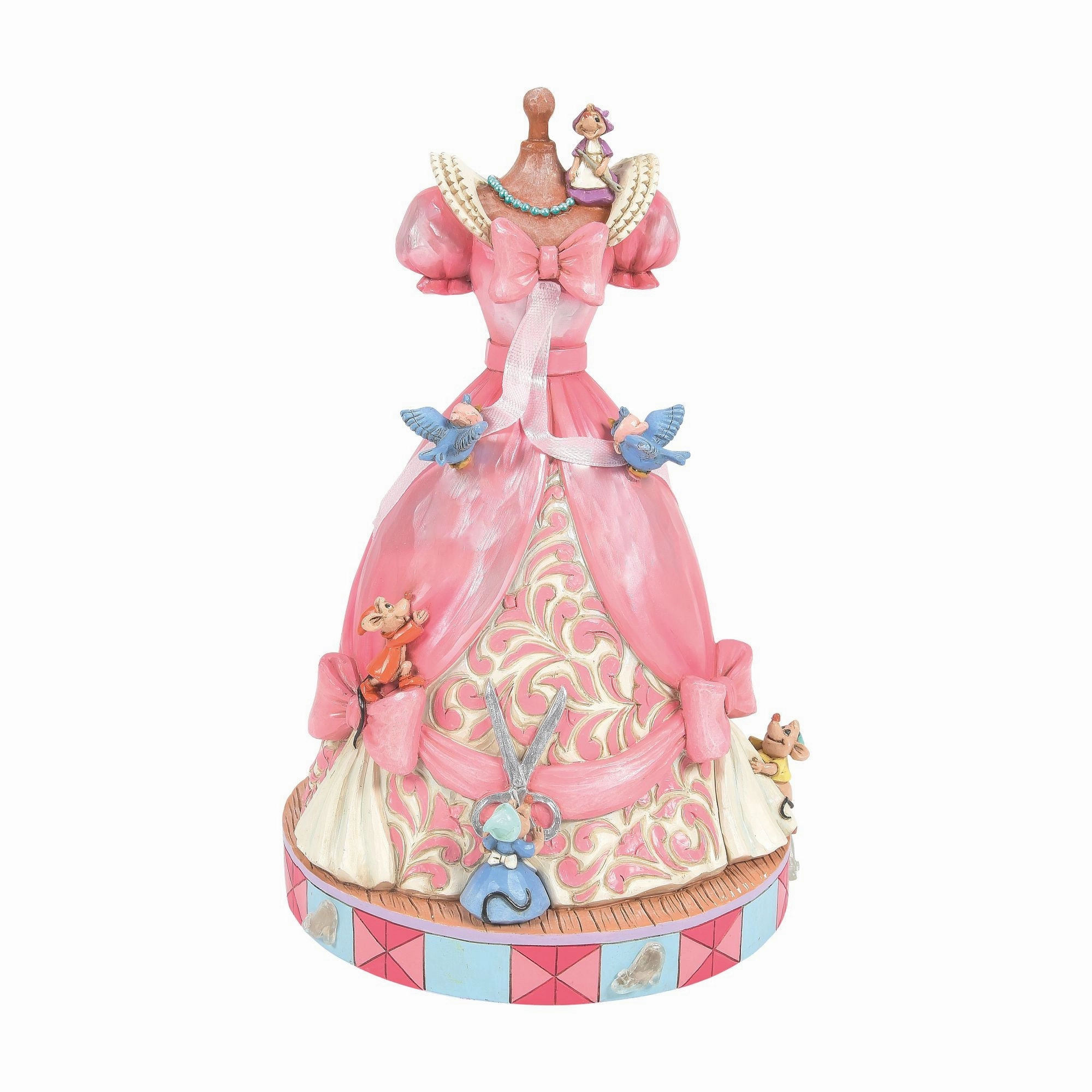 Cinderella's Pink Dress Music Decorative Mirror,Wall Mirror