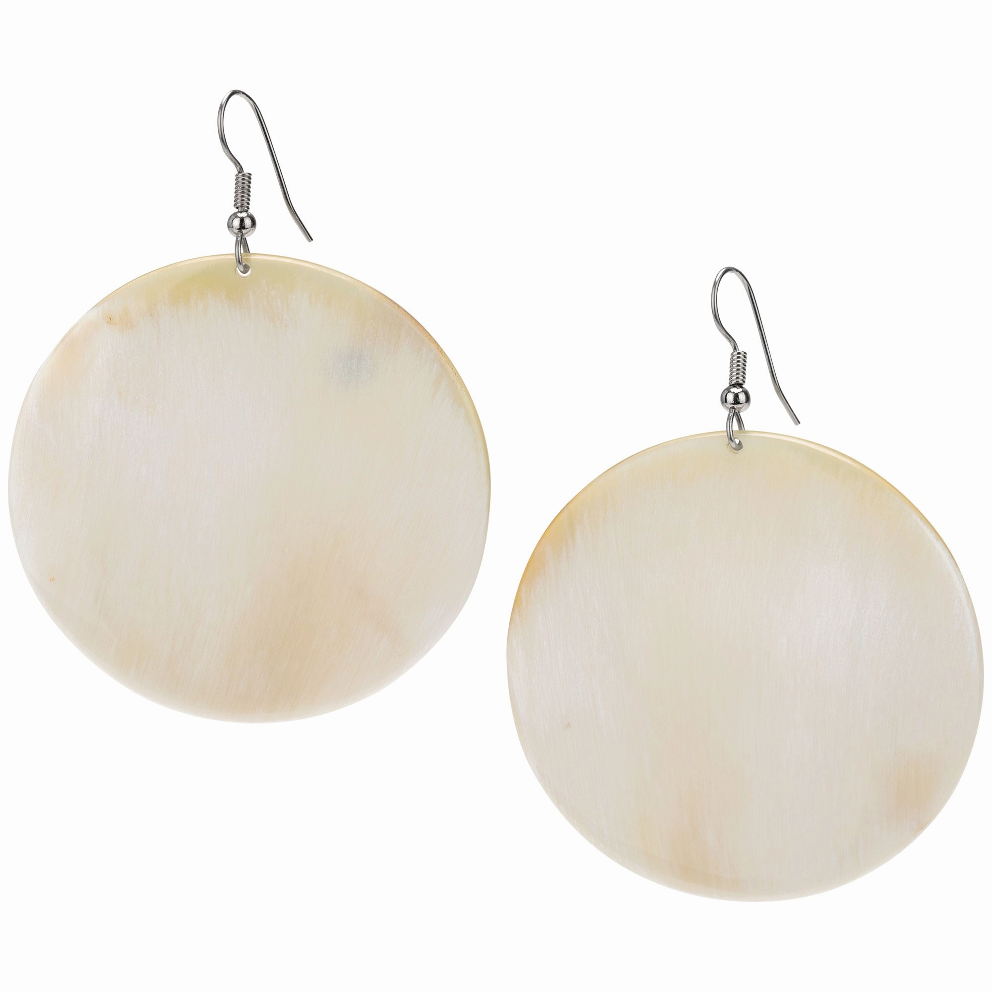 Circle Horn Earrings
