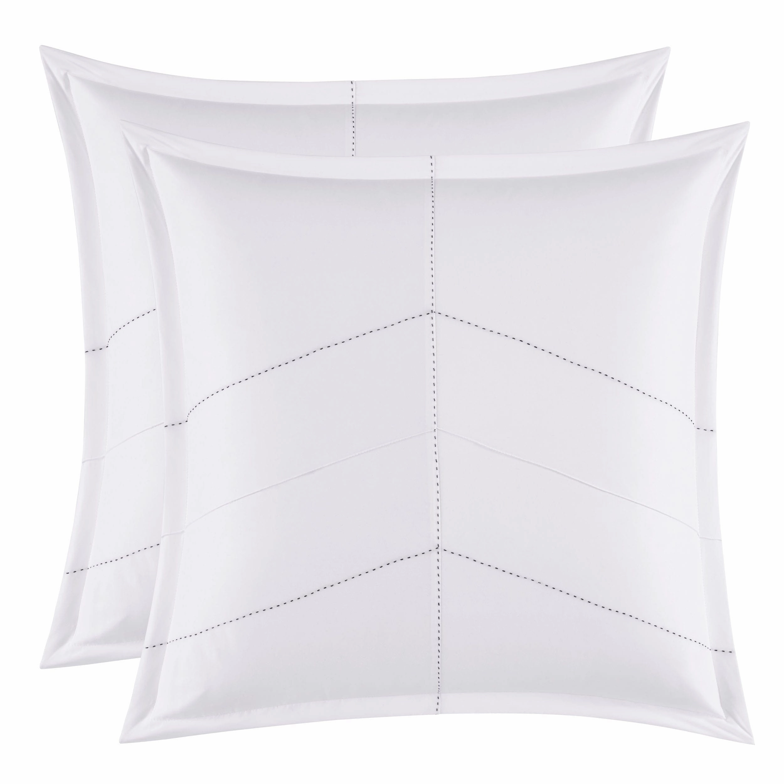 City Scene Courtney European Sham Set pillowcases,cotton pillow covers,bed linen