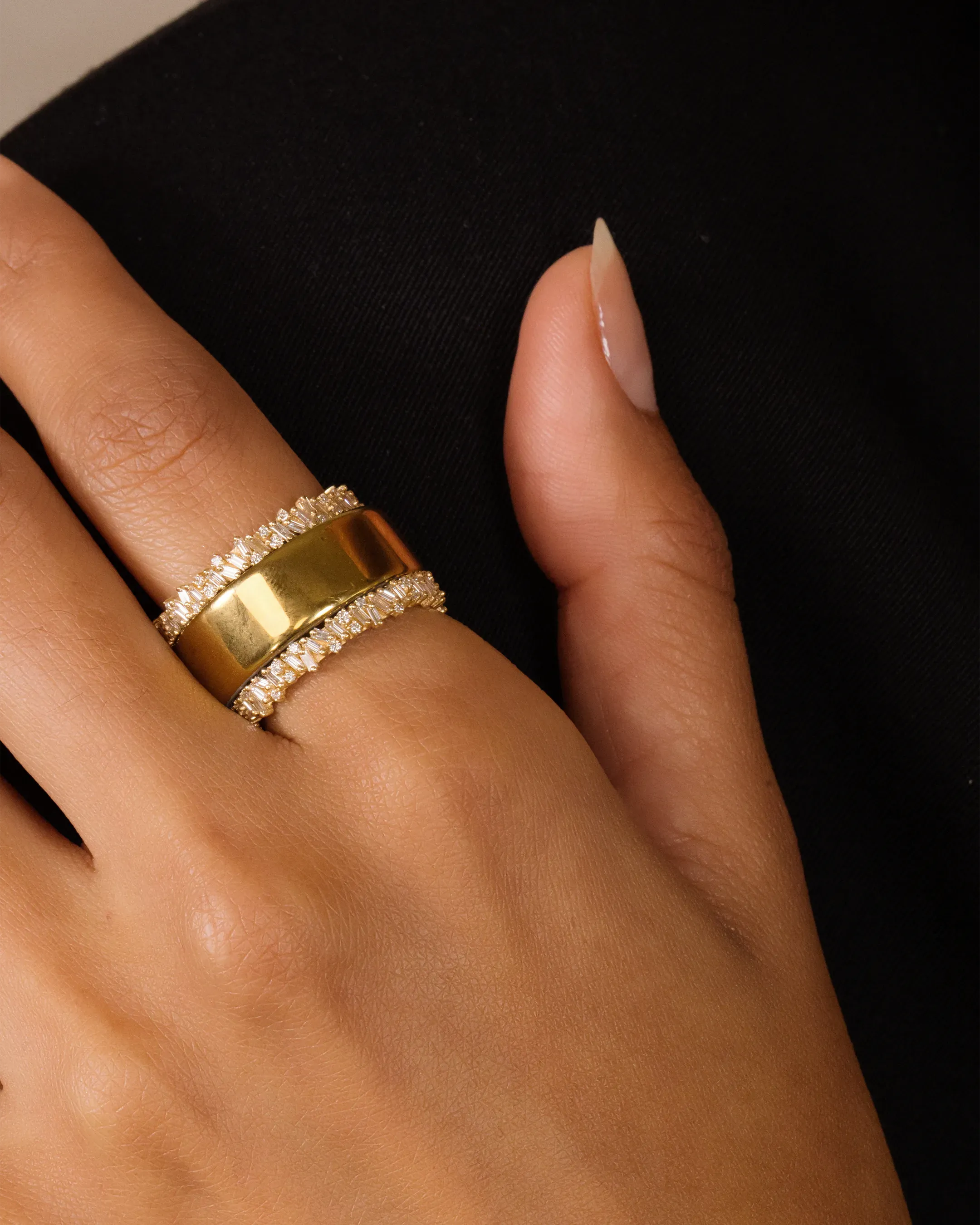 Classic Diamond Mini Icon Eternity Ring Jackets