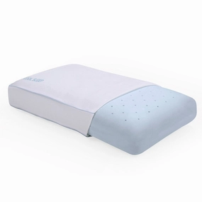 Classic Brands Glory Ventilated Gel Memory Foam Gusseted Pillow pillows,bed pillow,sleeping cushion