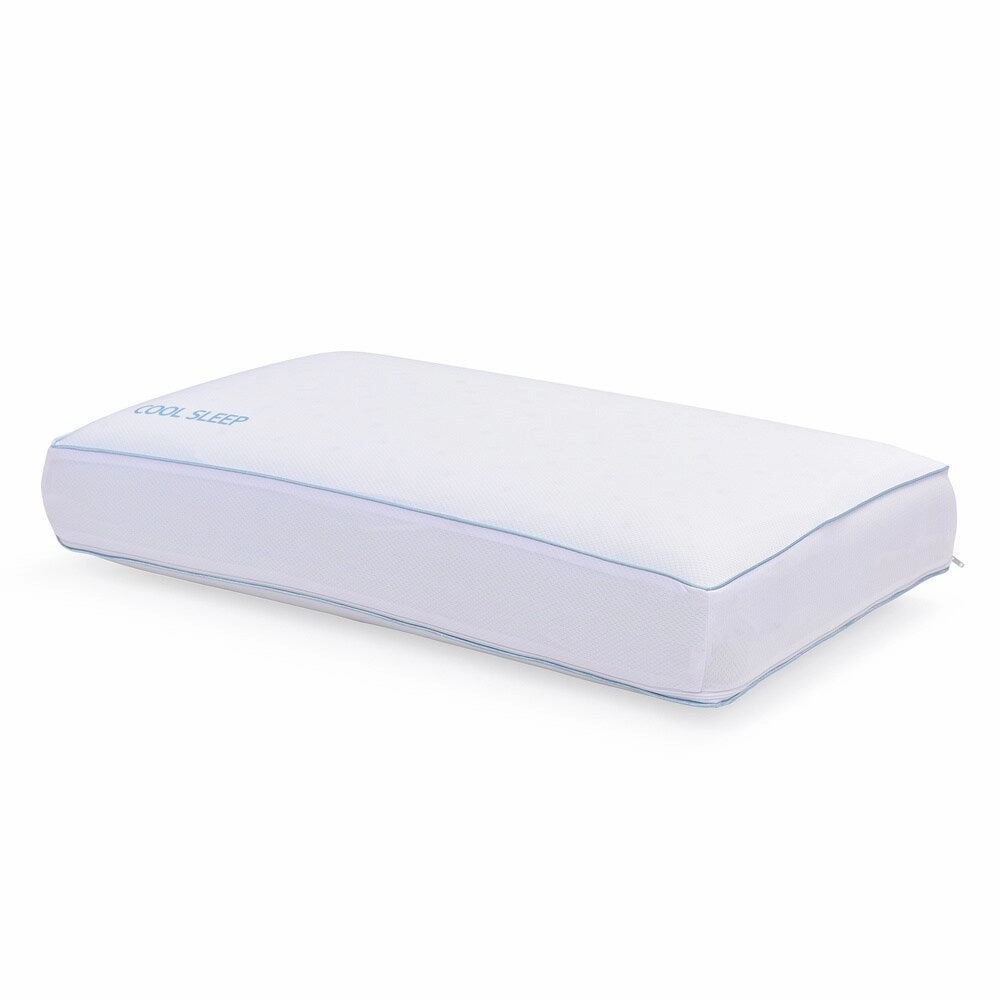 Classic Brands Glory Ventilated Gel Memory Foam Gusseted Pillow