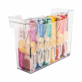 Clear Pull-out Organiser Narrow Figurines,Decorative Ornaments