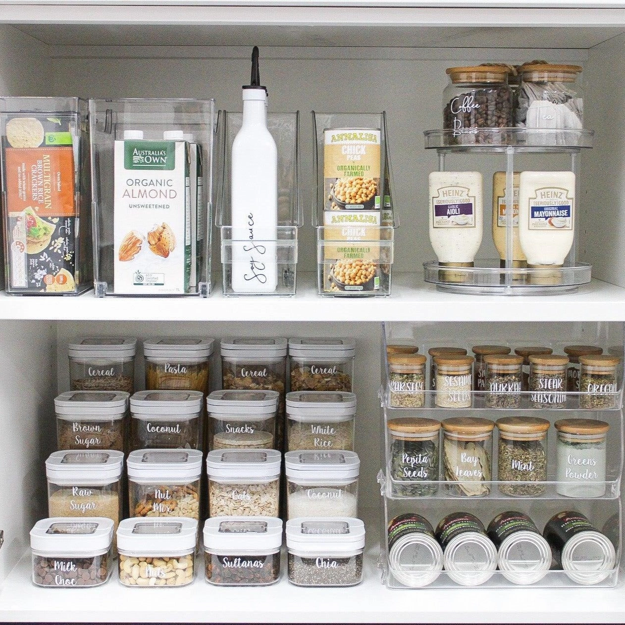 Clear Pull-out Organiser Narrow