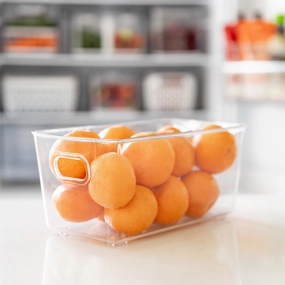 Clear Storage Tub Medium Figurines,Decorative Ornaments